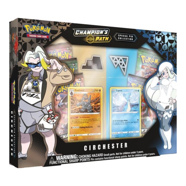 Pokémon TCG - Champion's Path Special Pin Circhester Collection Box