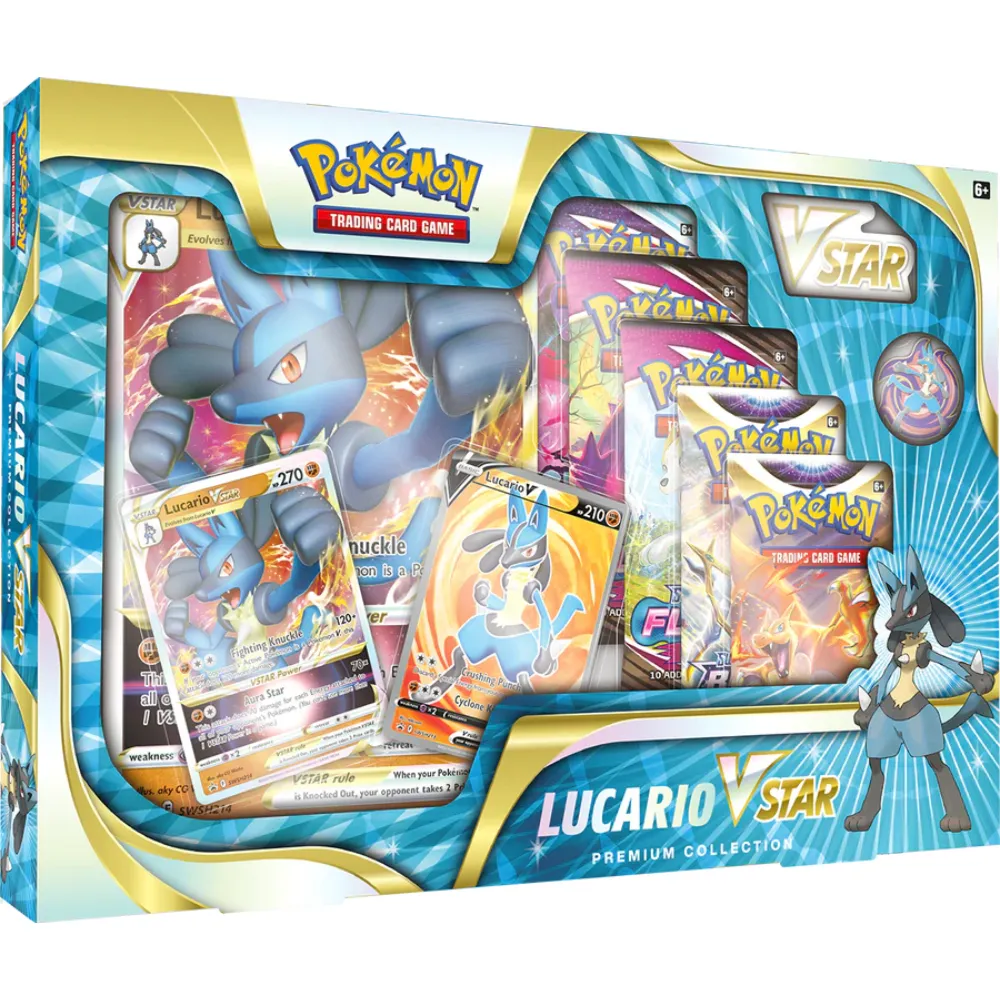 Pokémon TCG - Lucario Vstar Premium Collection Box