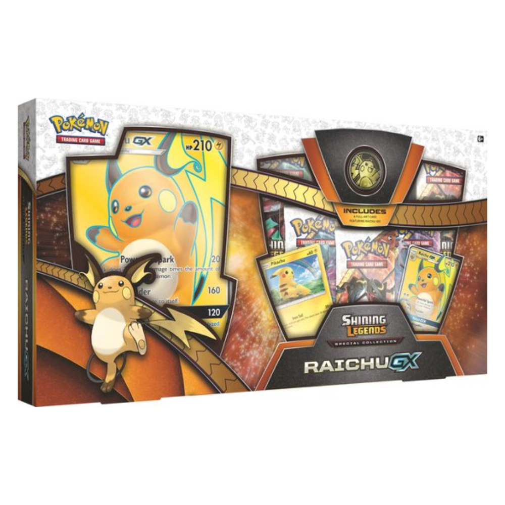 Pokémon TCG - Shining Legends Raichu GX Special Collection Box