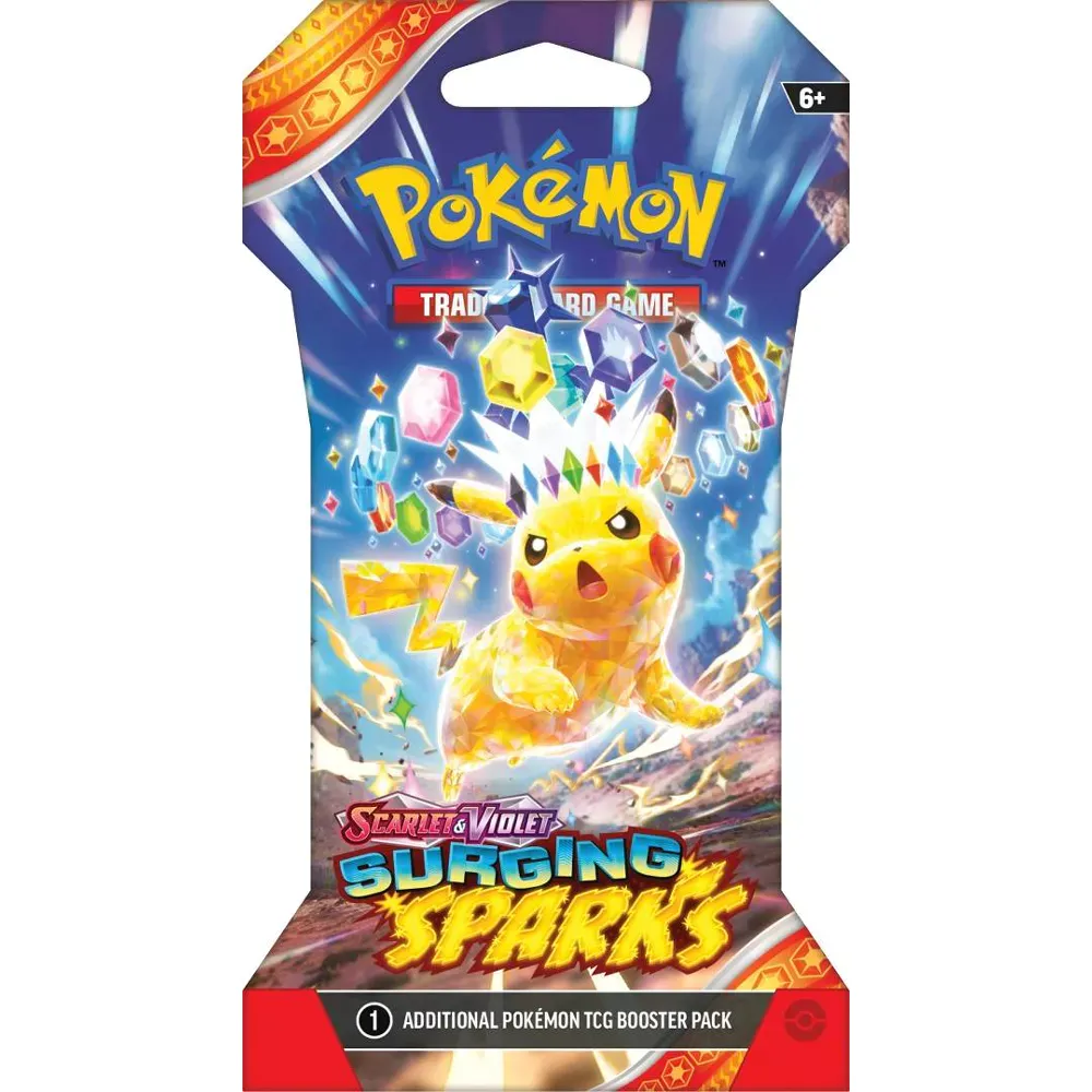 Pokémon TCG - Surging Sparks Sleeved Booster Pack