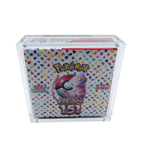 Pokémon TCG - Acryl Case Japanse Booster Box Large - TcgReus