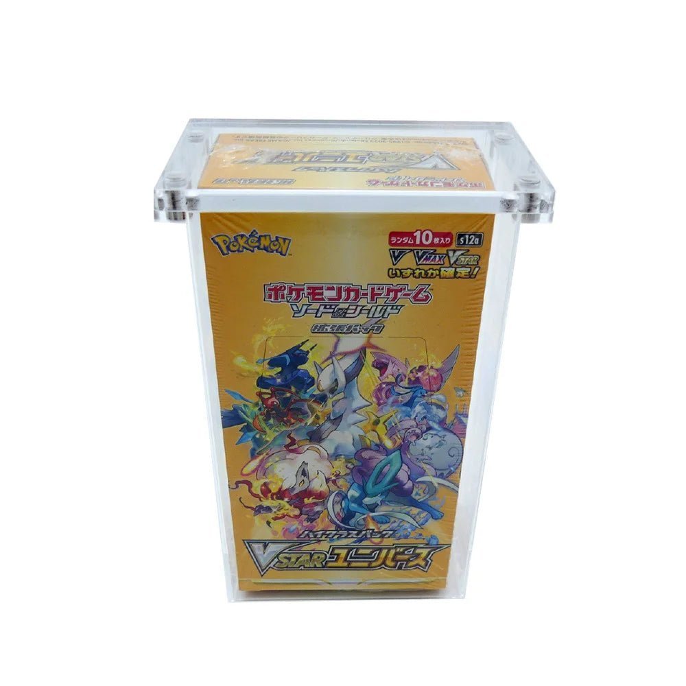 Pokémon TCG - Acryl Case Japanse Booster Box Small - TcgReus, onderneming van Bestelland