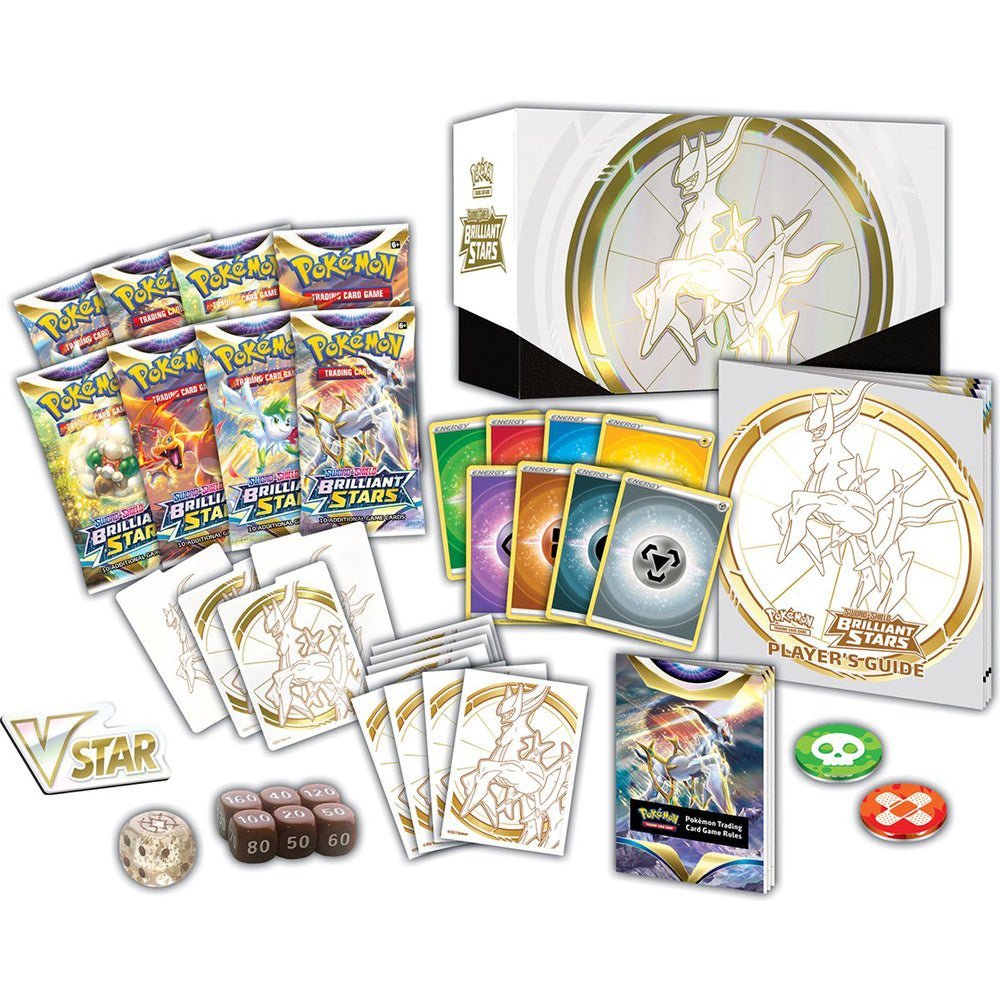 Pokémon TCG - Brilliant Stars Elite Trainer Box - TcgReus