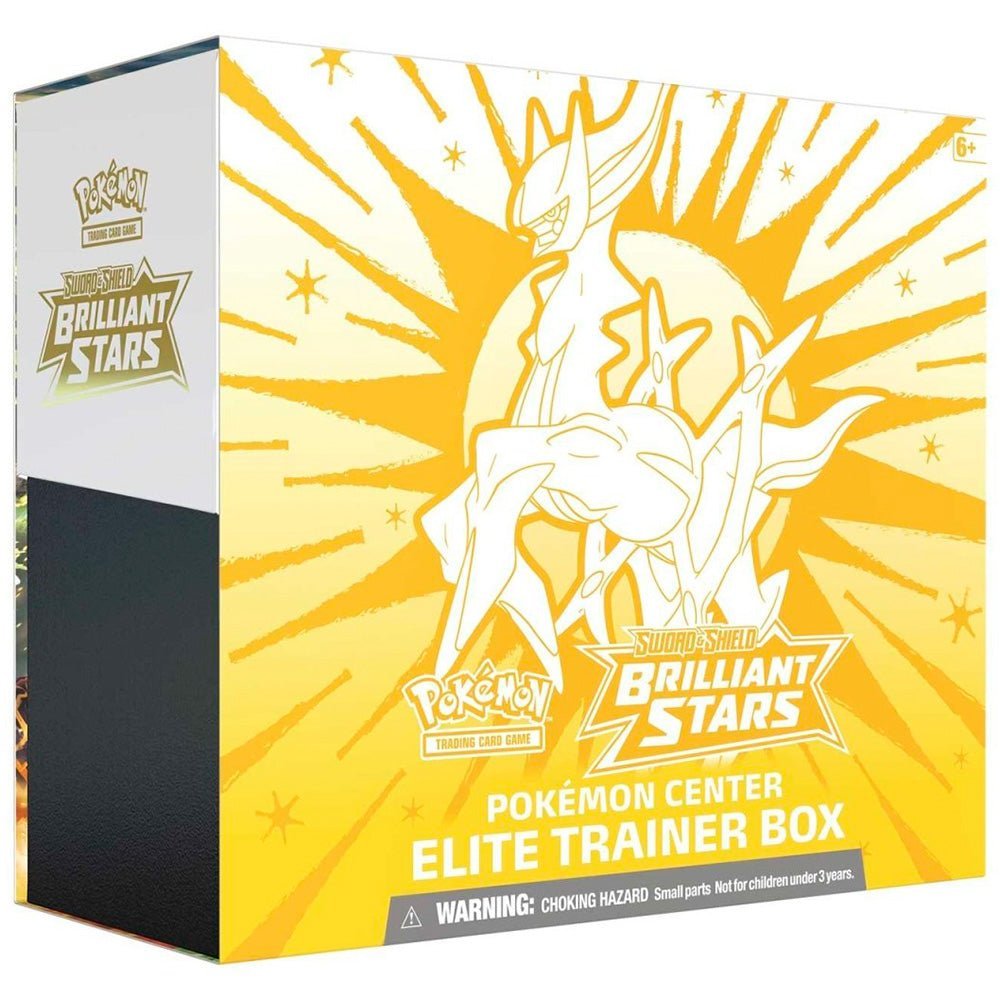 Pokémon TCG - Brilliant Stars Pokémon Center Elite Trainer Box - TcgReus