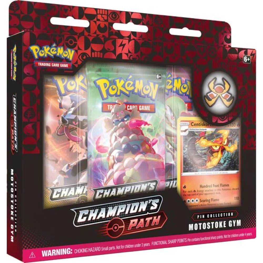 Pokémon TCG - Champion's Path Pin Collection Motostoke Gym - TcgReus