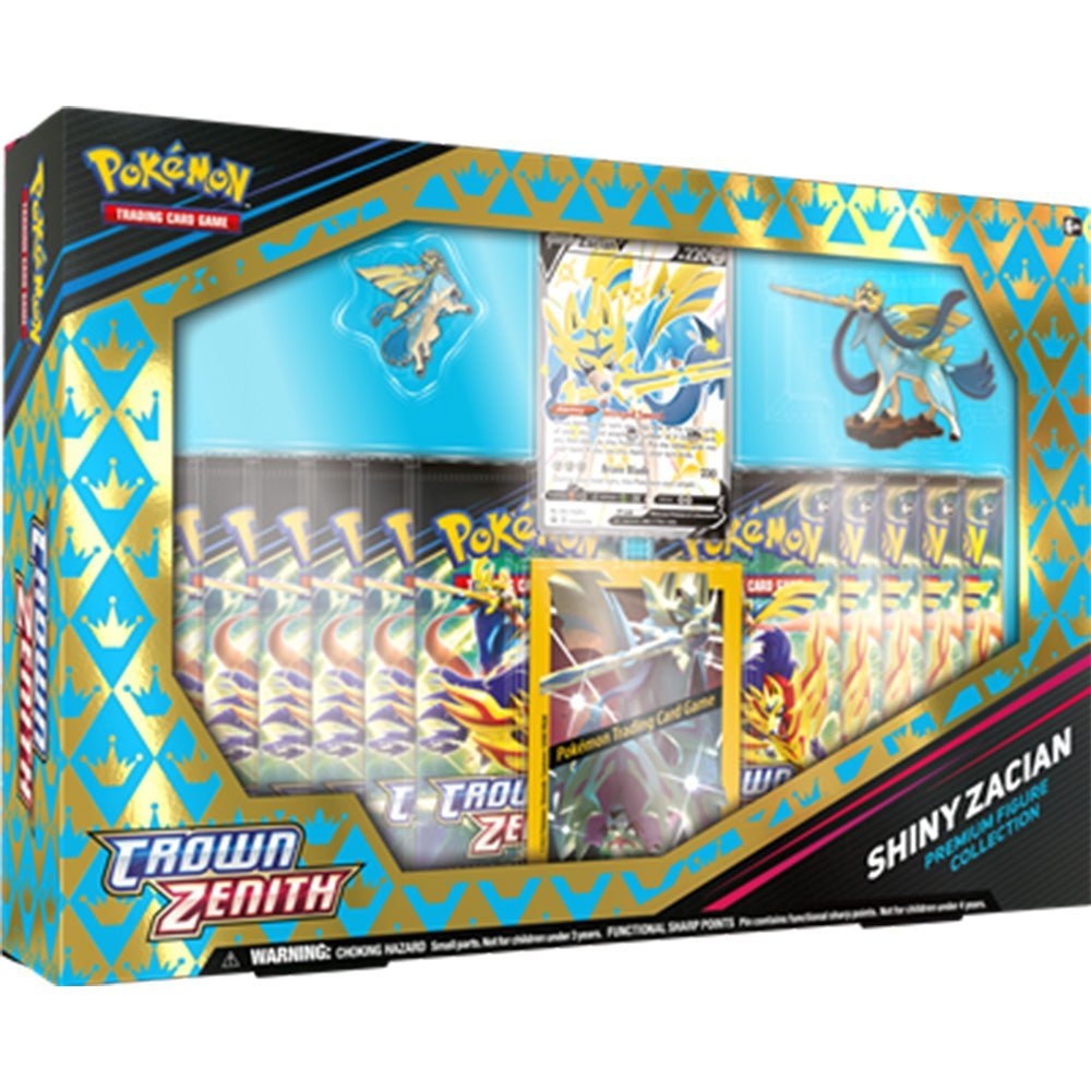 Pokémon TCG - Crown Zenith Premium Figure Collection Zacian V - TcgReus