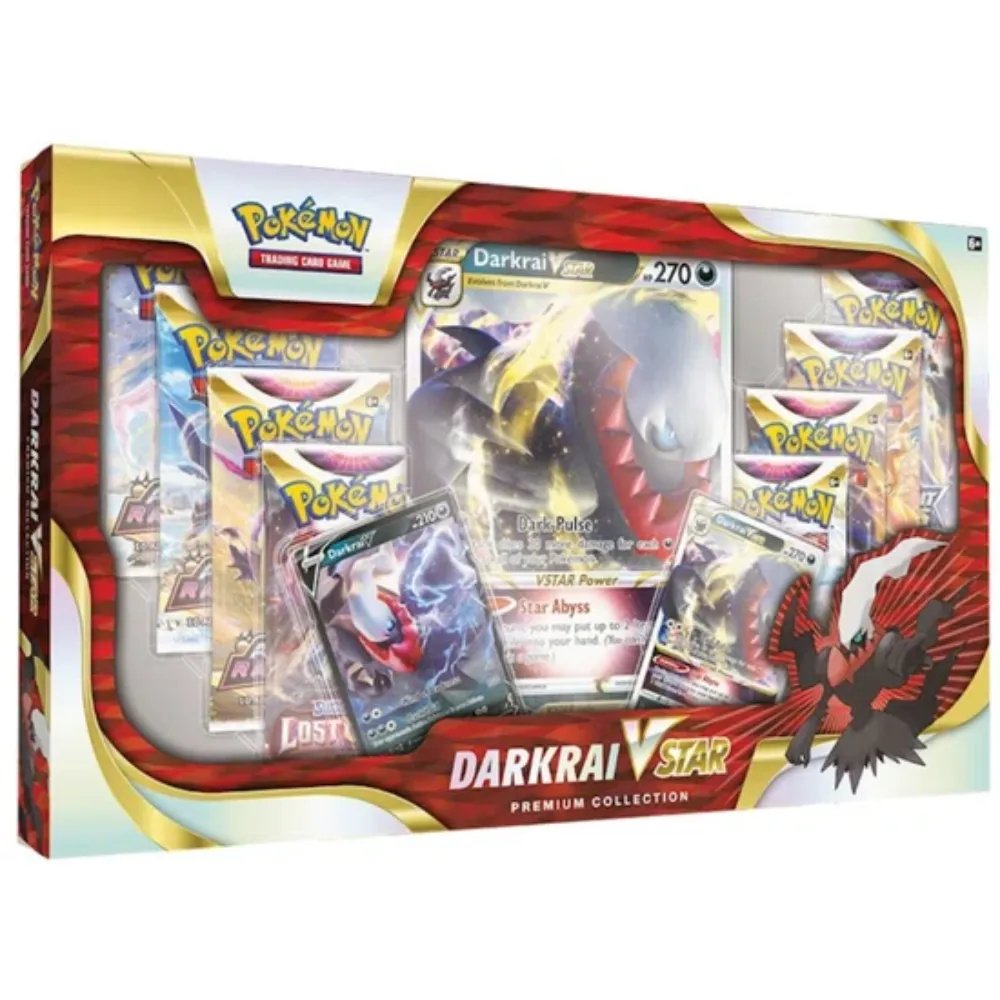 Pokémon TCG - Darkrai Vstar Premium Collection Box - TcgReus