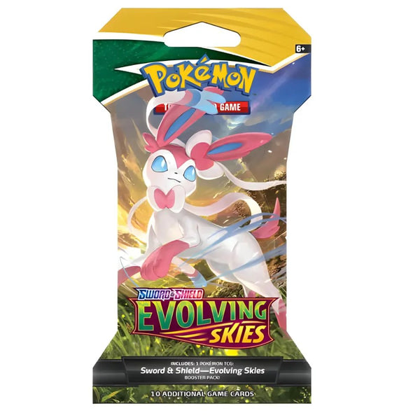 Pokémon TCG - Evolving Skies Sleeved Booster Pack - TcgReus