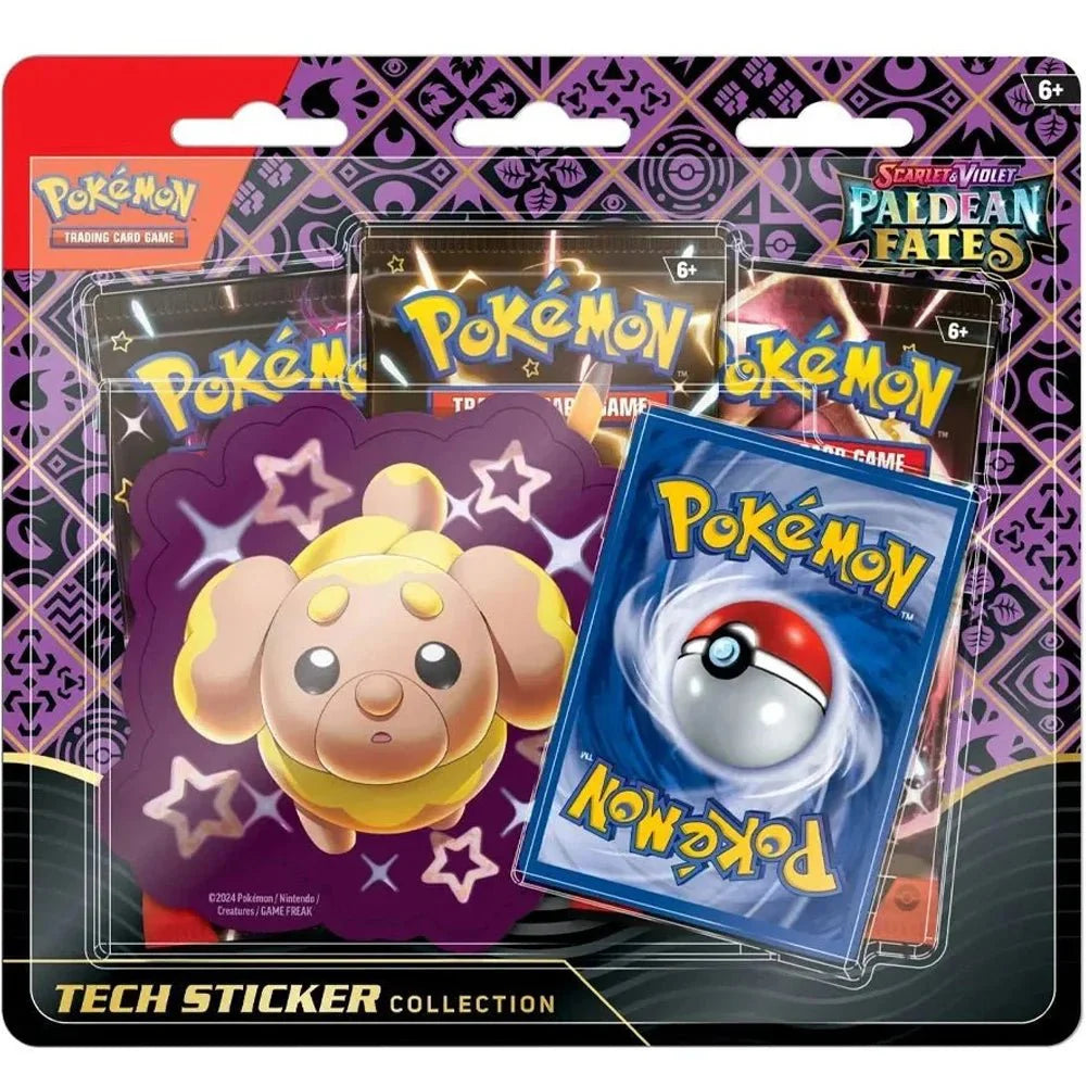 Pokémon TCG - Paldean Fates Tech Sticker Collection