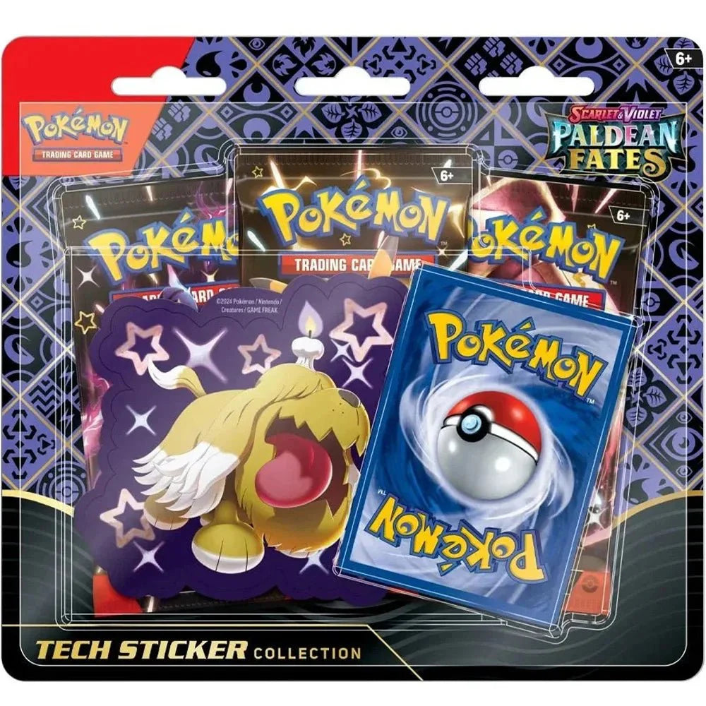 Pokémon TCG - Paldean Fates Tech Sticker Collection