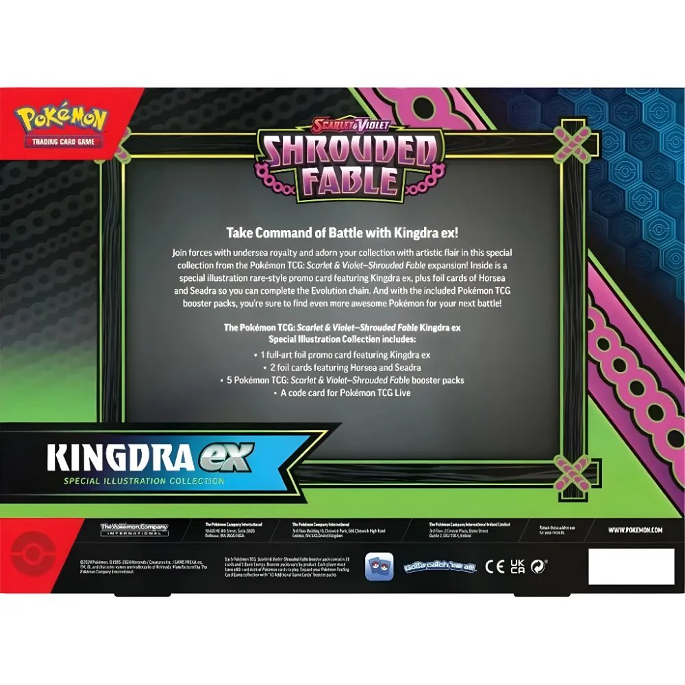 Pokémon TCG - Shrouded Fable Special Illustration Collection Box Kingdra - Pokéreus