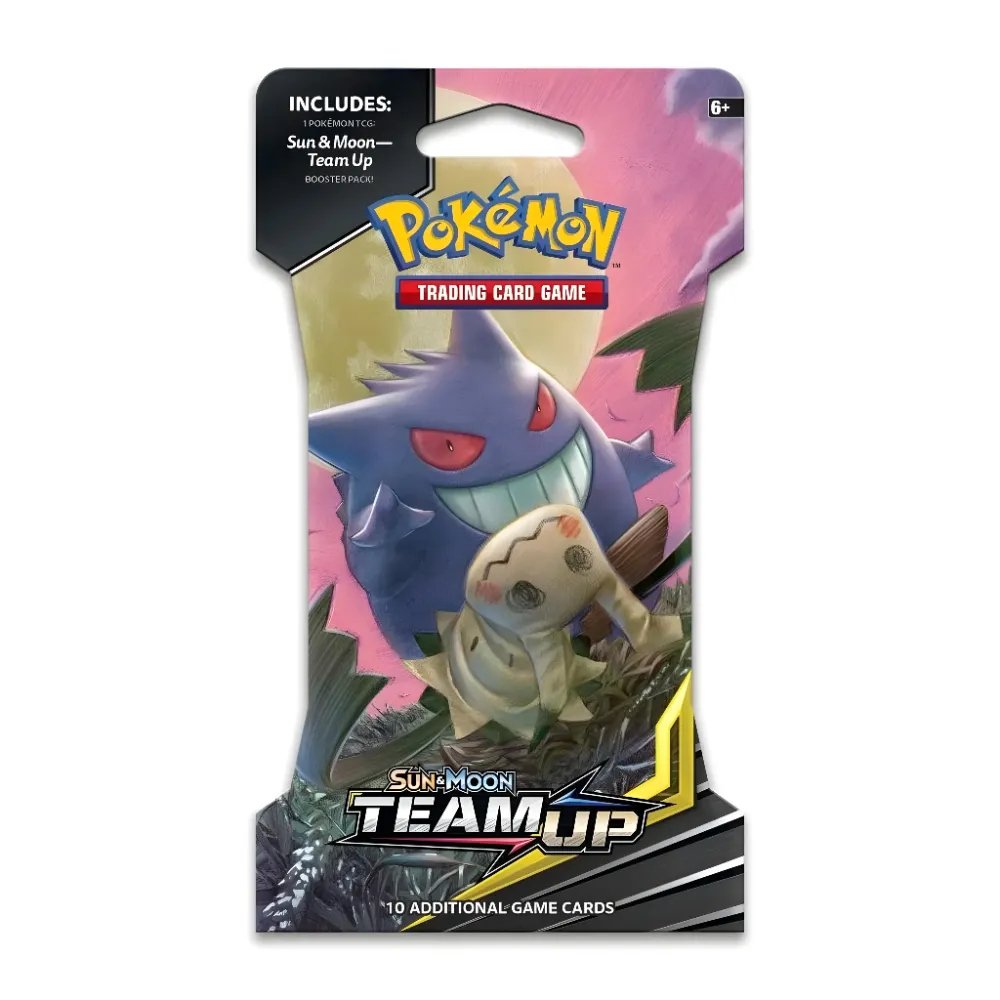 Pokémon TCG - Team Up Sleeved Booster Pack Gengar & Mimikyu - Pokéreus