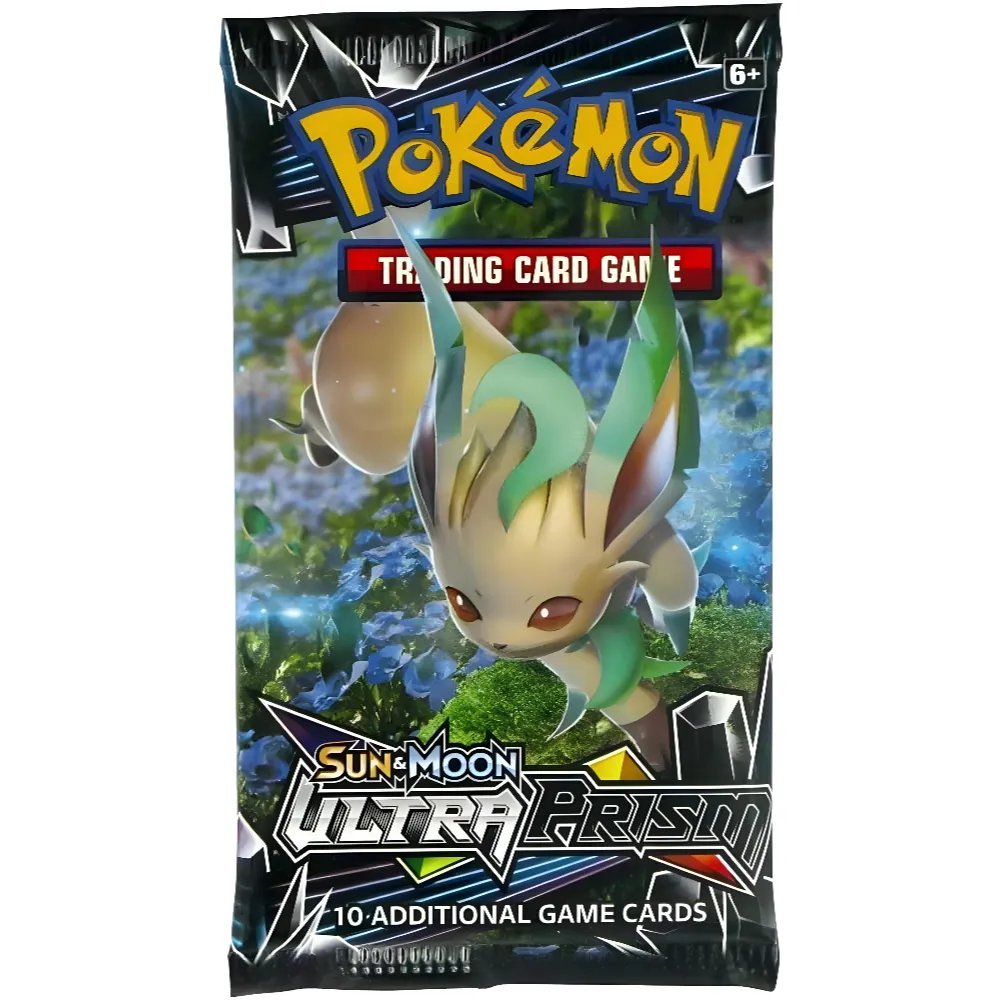 Pokémon TCG - Ultra Prism Booster Pack Leafeon - Pokéreus